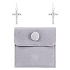 2Pcs 925 Sterling Silver Pave Clear Cubic Zirconia Cross Charms STER-TA0001-59-1
