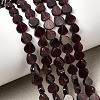 Natural Garnet Beads Strands G-NH0070-B01-01-1