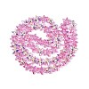 Electroplate Transparent Glass Beads Strands LS-EGLA-Q136-01A-13-2