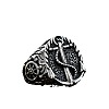 304 Stainless Steel Finger Rings for Men FS-WG78993-17-2