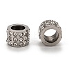 Smooth 304 Stainless Steel Rhinestone Beads RB-E403-1-1