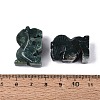 Natural Indian Agate Horse Figurine DJEW-N005-01G-3