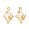 Alloy Enamel Pendants AL-CBA1599-05G-1