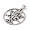 Non-Tarnish 201 Stainless Steel Pendants STAS-A094-09P-2