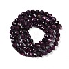 Natural Ruby Beads Strands G-P553-G01-05-3