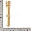 Golden Tone Brass Wax Seal Stamp Head with Bamboo Stick Shaped Handle STAM-K001-05G-L-4