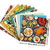 12Pcs Thanksgiving Day Scrapbook Paper Pads DIY-P085-02A-3