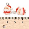 Christmas Theme Opaque Resin Pendants RESI-S08-02H-3