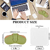 1Pc PU Leather Glasses Case AJEW-CN0006-94D-2