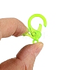 Transparent Plastic Lobster CLaw Clasps KY-H005-A-M-5