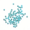 Resin Round Beads MRMJ-WH0068-34B-01-1