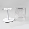 Rotatable ABS & PET Action Figures Display Cases ODIS-WH0086-219B-2