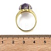 Brass Cuff Open Rings RJEW-D347-04G-15-5