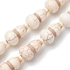 Synthetic Turquoise Dyed Beads Strands G-B184-B01-03-2