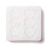 Triple Star & Triple Heart Silicone Molds DIY-Z023-01-2