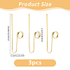 Alloy Book Clip AJEW-WH0609-633G-2