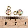 Ion Plating(IP) Glass Rhinestone Charms STAS-F189-B13-3