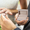 PU Leather Jewelry Couple Ring Packing Boxes CON-CL0001-27A-5