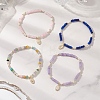 304 Stainless Steel Charm Bracelets BJEW-JB13091-1