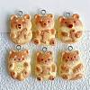 Cute Resin Pendants RESI-V005-005-1
