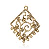 Tibetan Style Alloy Chandelier Component Links PALLOY-G118-02AG-1