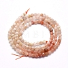 Natural Strawberry Quartz Beads Strands G-D0013-08-2