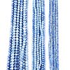 Anti-Tarnish Electroplate Glass Beads Strands EGLA-ZX010-4mm-09-2