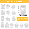 3 Styles Waterproof Self Adhesive Stamping Stickers Sets DIY-CP0011-04A-2