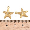 304 Stainless Steel with Crystal Rhinestone Pendants RB-CBABFDA-11C-G-3