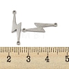 304 Stainless Steel Connector Charms STAS-P344-12P-3