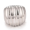 Non-Tarnish 304 Stainless Steel Textured Chunky Ring for Women RJEW-B040-17A-P-2