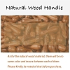 DIY Wood Wax Seal Stamp AJEW-WH0131-137-3