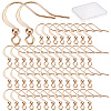 100Pcs Long-Lasting Plated Brass French Earring Hooks KK-CN0001-80-1
