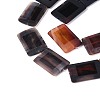Dyed Natural Agate Beads Strands G-T144-25B-03-3