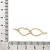 Brass Connector Charms KK-CBA0C2F-15G-3