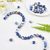 Natural Sodalite Round Beads Strands G-OC0001-91-4