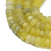 Natural Lemon Jade Beads Strands G-G317-A14-3x6mm-4