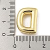 Brass Micro Pave Clear Cubic Zirconia Pendants KK-E093-04G-D-3