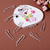 Iron Brooch Findings IFIN-TAG0001-02-7