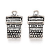 Tibetan Style Alloy Pendants TIBEP-T054-30AS-1
