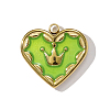 304 Stainless Steel Enamel Pendants STAS-OY001-96G-1