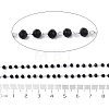Oval Glass Beaded Chains CHS-A015-07P-2