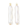 Brass & Glass Pendants KK-D289-25G-1