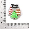 Christmas Silicone Beads SL-CBA7785-09-3