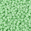 8/0 Baking Paint Glass Round Seed Beads SEED-S036-01B-02-3