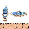 Alloy Enamel Pendants FIND-C037-16G-03-1-3