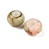 Opaque Spray Painted Glass Beads X1-GLAA-G118-01P-2
