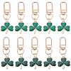 20Pcs 2 Styles Alloy Enamel Pendant Decorations HJEW-CP00087-8