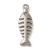 Anti-Tarnish 304 Stainless Steel Pendants STAS-M075-15P-1