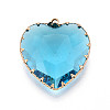 Transparent Glass Pendants KK-N283-01D-G-1